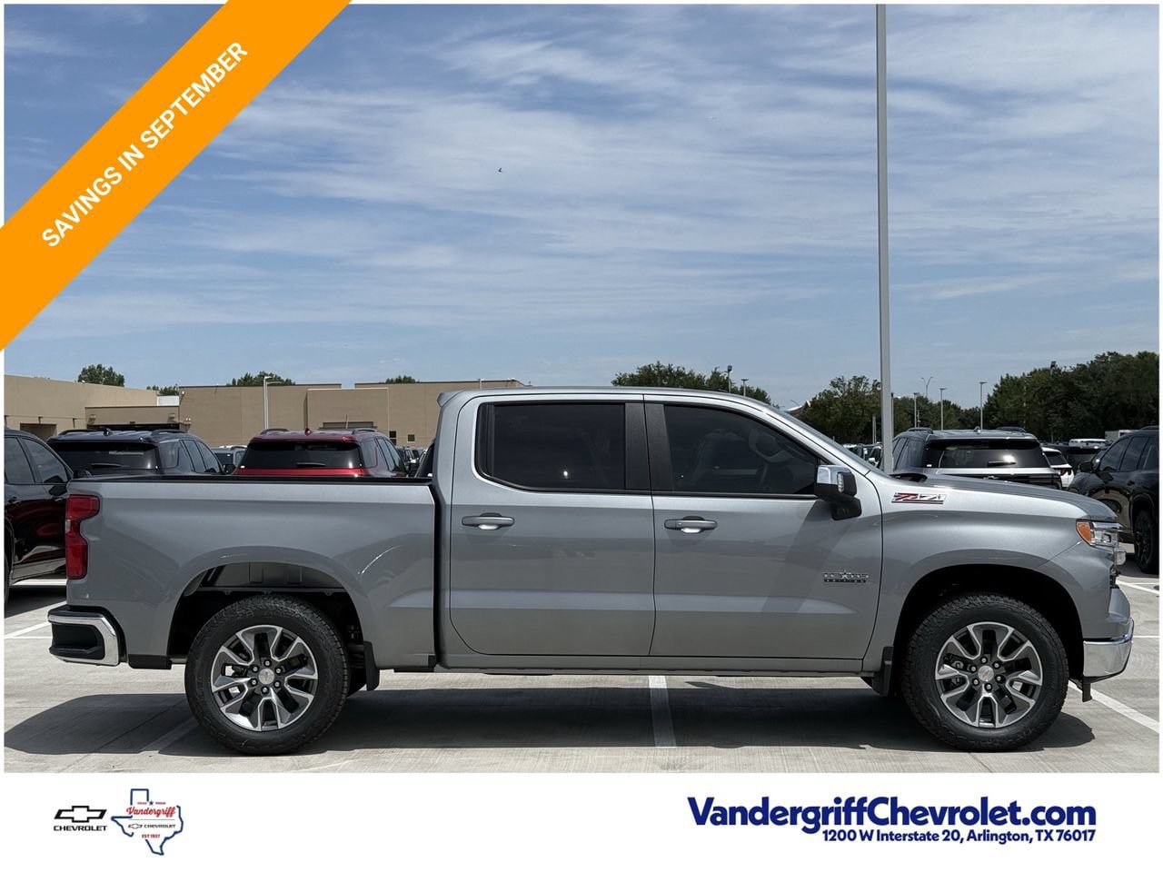 New 2026 Chevrolet Silverado 1500 LT w/ Texas Edition Plus AWD/4WD image 3