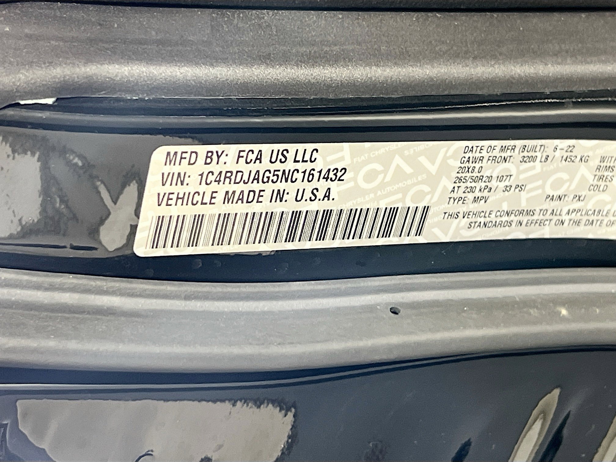 Used 2022 Dodge Durango SXT w/ Anodized Platinum Package image 31