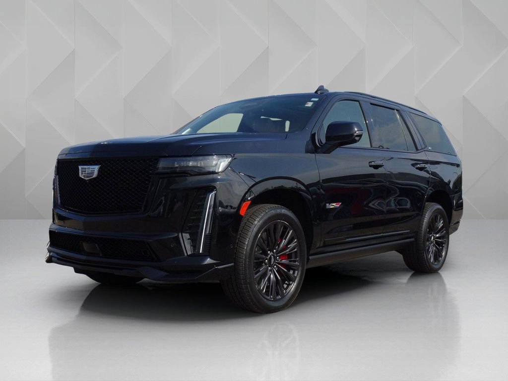 Used 2023 Cadillac Escalade V w/ LPO, ONYX Package AWD/4WD image 1