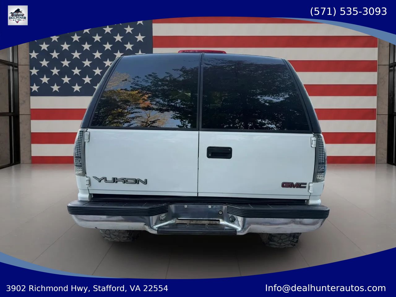 Used 1998 GMC Yukon 4WD 4-Door w/ Marketing Opt Pkg 5 image 10
