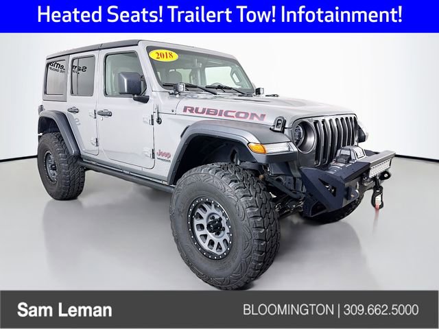 Used 2018 Jeep Wrangler Unlimited Rubicon AWD/4WD image 1