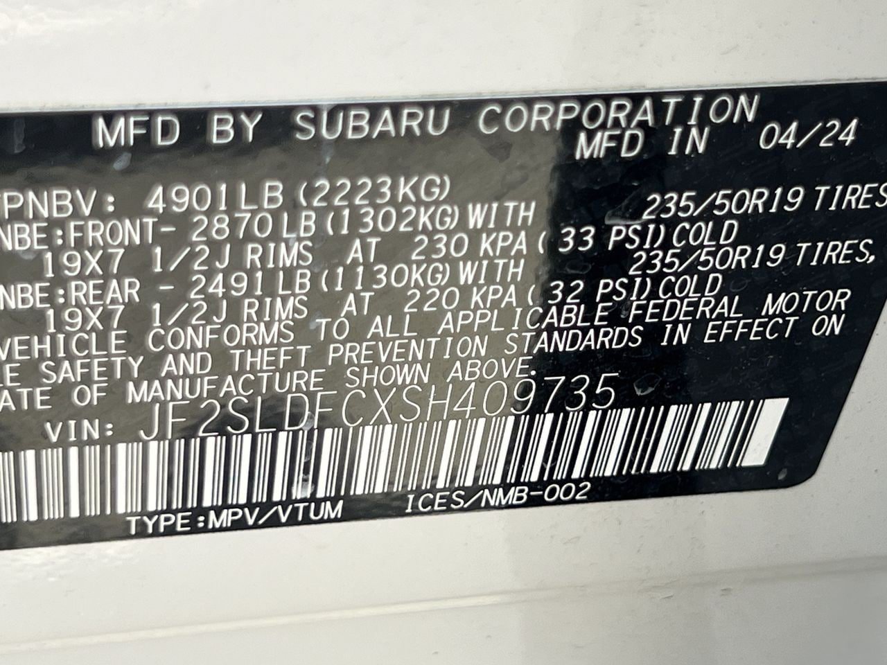 Used 2025 Subaru Forester Sport w/ Popular Package #1 AWD/4WD image 12