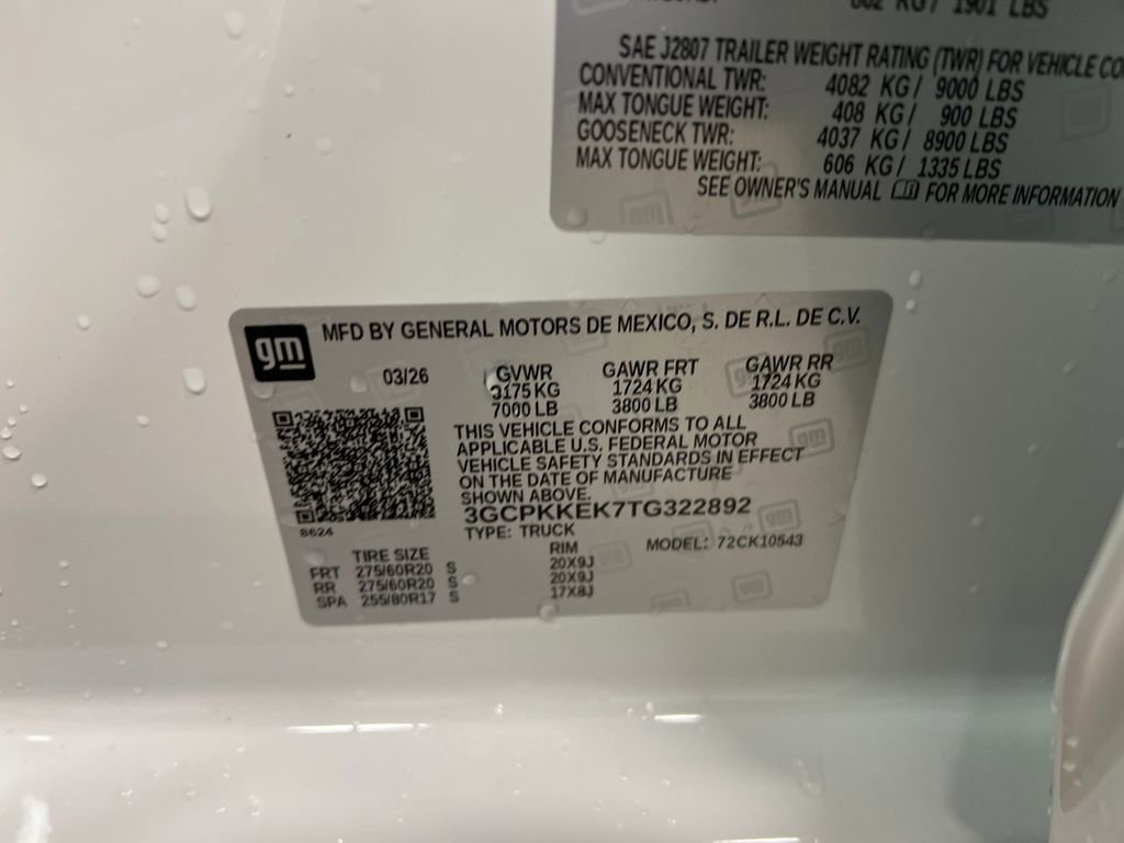 New 2026 Chevrolet Silverado 1500 LT AWD/4WD image 28