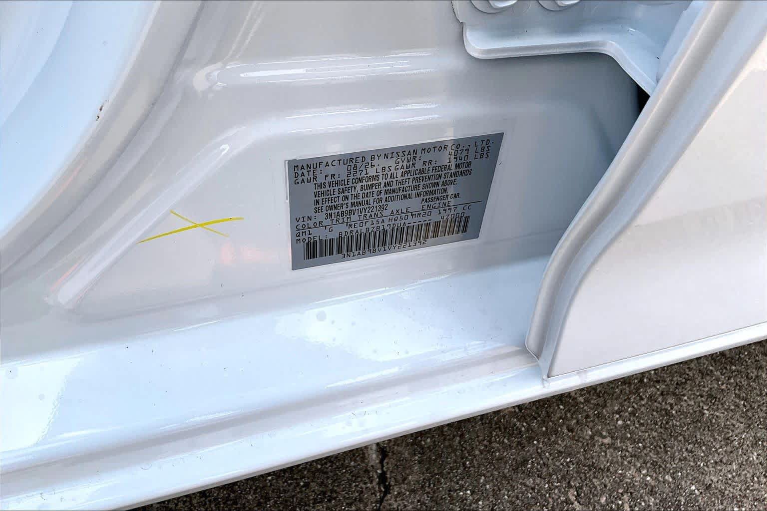 New 2027 Nissan Sentra S w/ Floor Mat Package FWD image 17