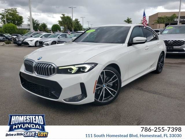 Used 2023 BMW 330i Sedan w/ M Sport Package RWD image 1