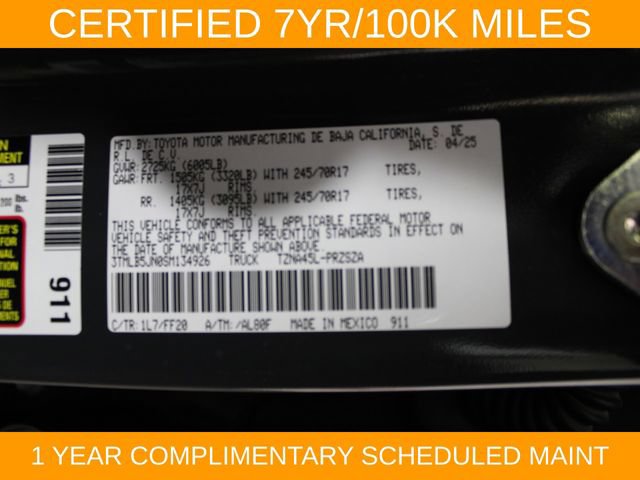 Used 2025 Toyota Tacoma SR5 AWD/4WD image 28