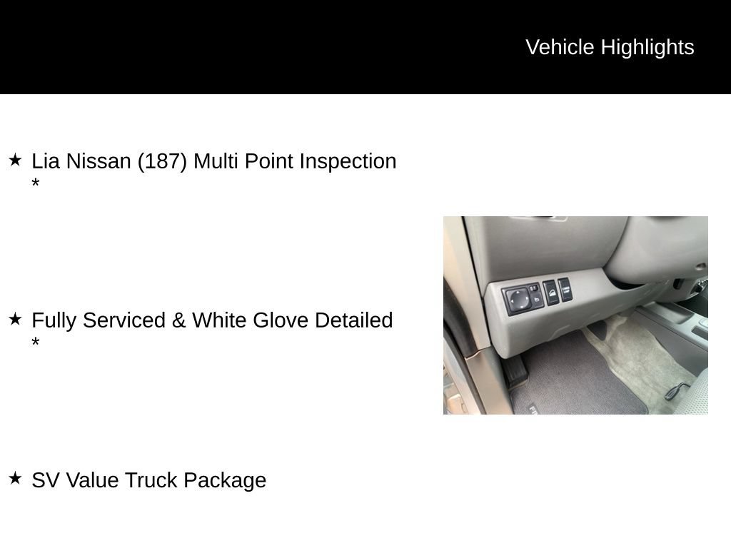 Used 2016 Nissan Frontier SV w/ SV Value Truck Package AWD/4WD image 11