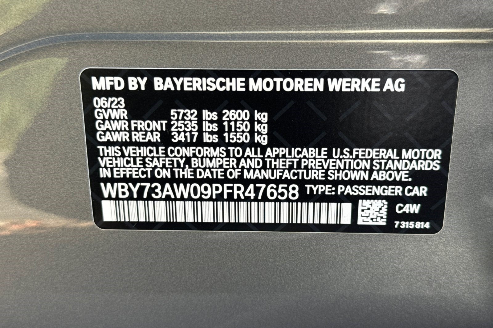 Certified 2023 BMW i4 eDrive40 w/ Premium Package RWD image 40