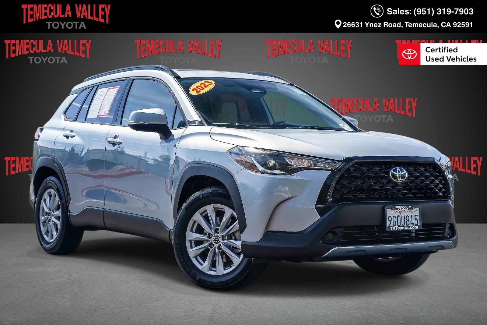 Certified 2023 Toyota Corolla Cross LE w/ Moonroof Package image 1
