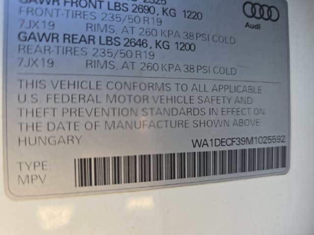 Used 2021 Audi Q3 2.0T Premium w/ Convenience Package AWD/4WD image 38