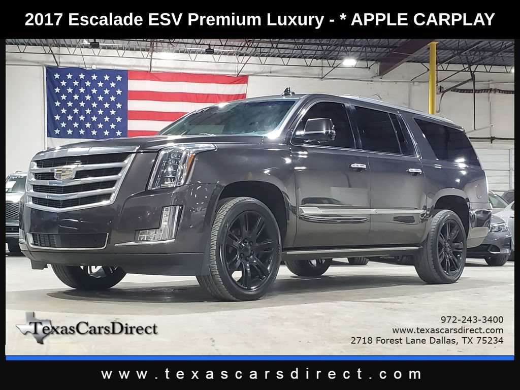 Used 2017 Cadillac Escalade ESV Premium Luxury