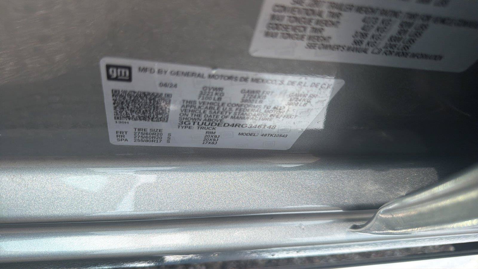 Used 2024 GMC Sierra 1500 SLT w/ SLT Premium Plus Package AWD/4WD image 26