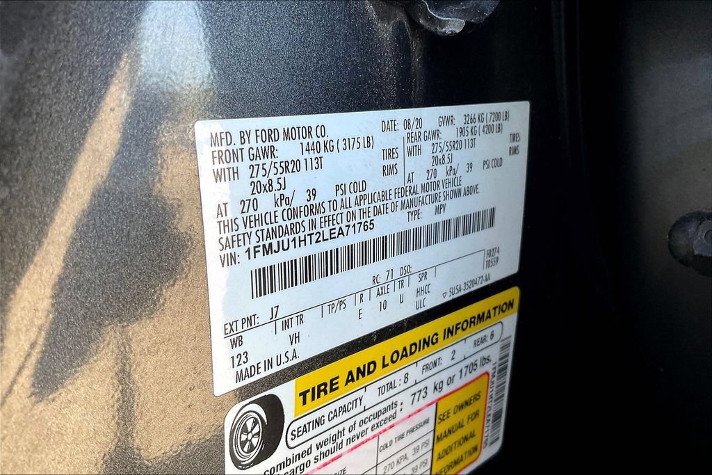 Used 2020 Ford Expedition XLT w/ Equipment Group 202A RWD image 31