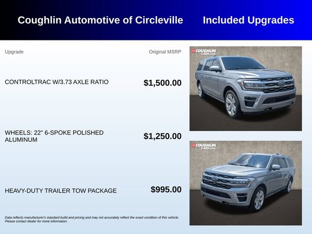 Used 2024 Ford Expedition Max Platinum AWD/4WD image 3