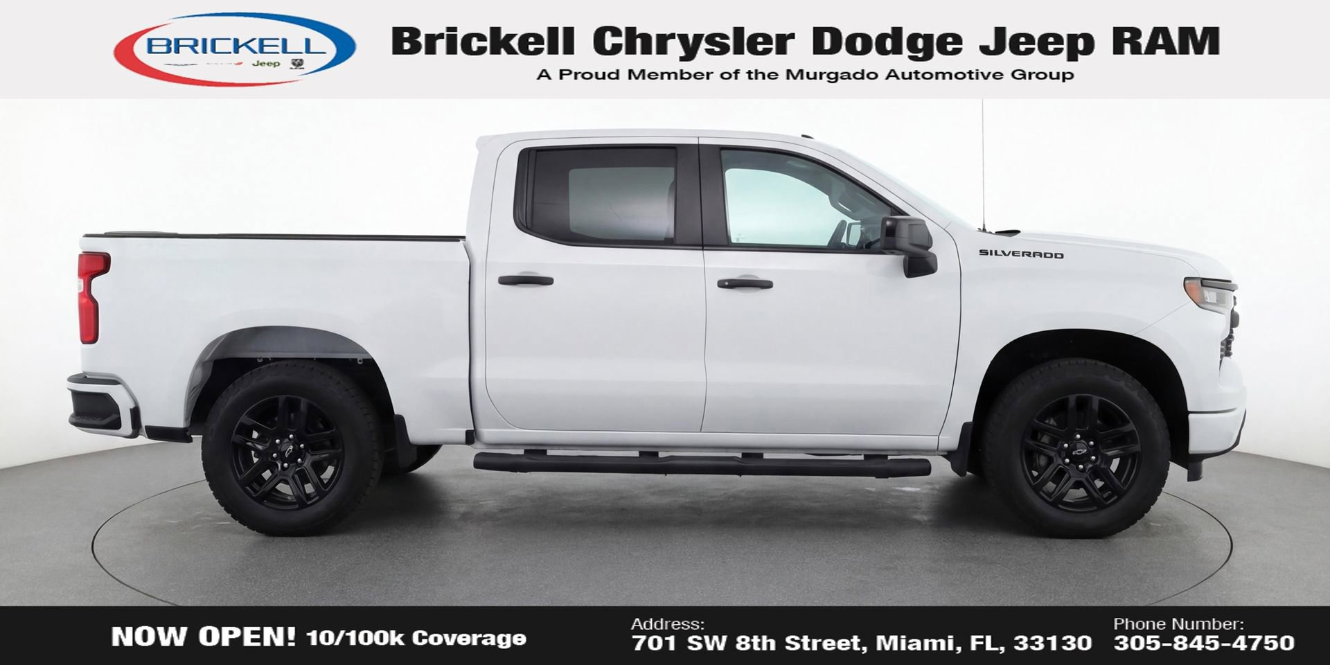 Used 2024 Chevrolet Silverado 1500 Custom w/ Turbomax Blackout Package image 8