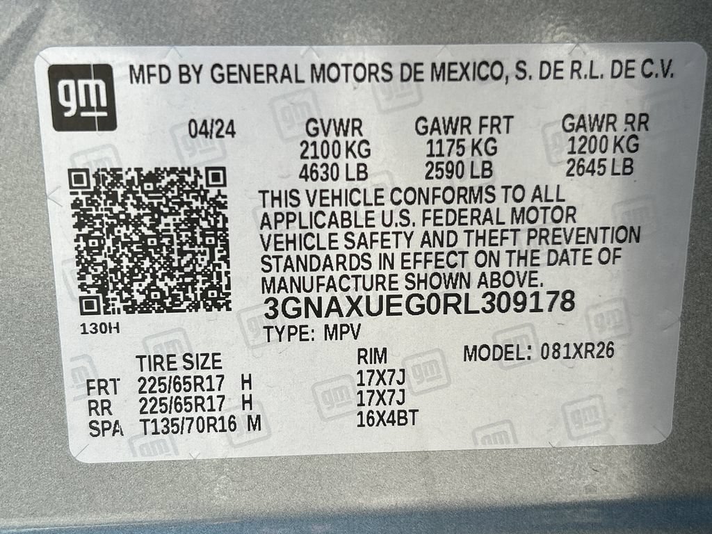 Used 2024 Chevrolet Equinox LT AWD/4WD image 33