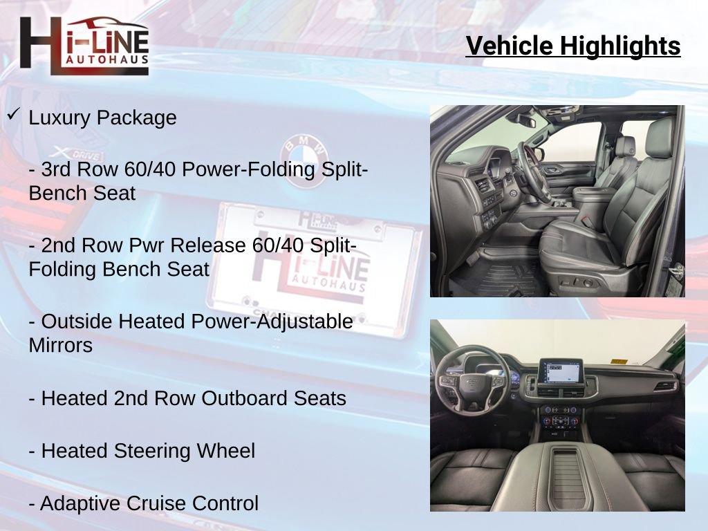 Used 2023 Chevrolet Tahoe RST w/ Luxury Package AWD/4WD image 47