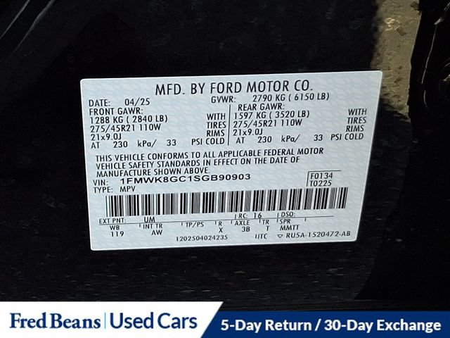 Used 2025 Ford Explorer ST AWD/4WD image 36