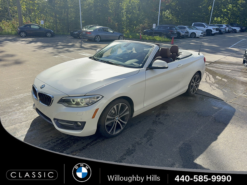 Used 2017 BMW 230i xDrive Convertible AWD/4WD image 1