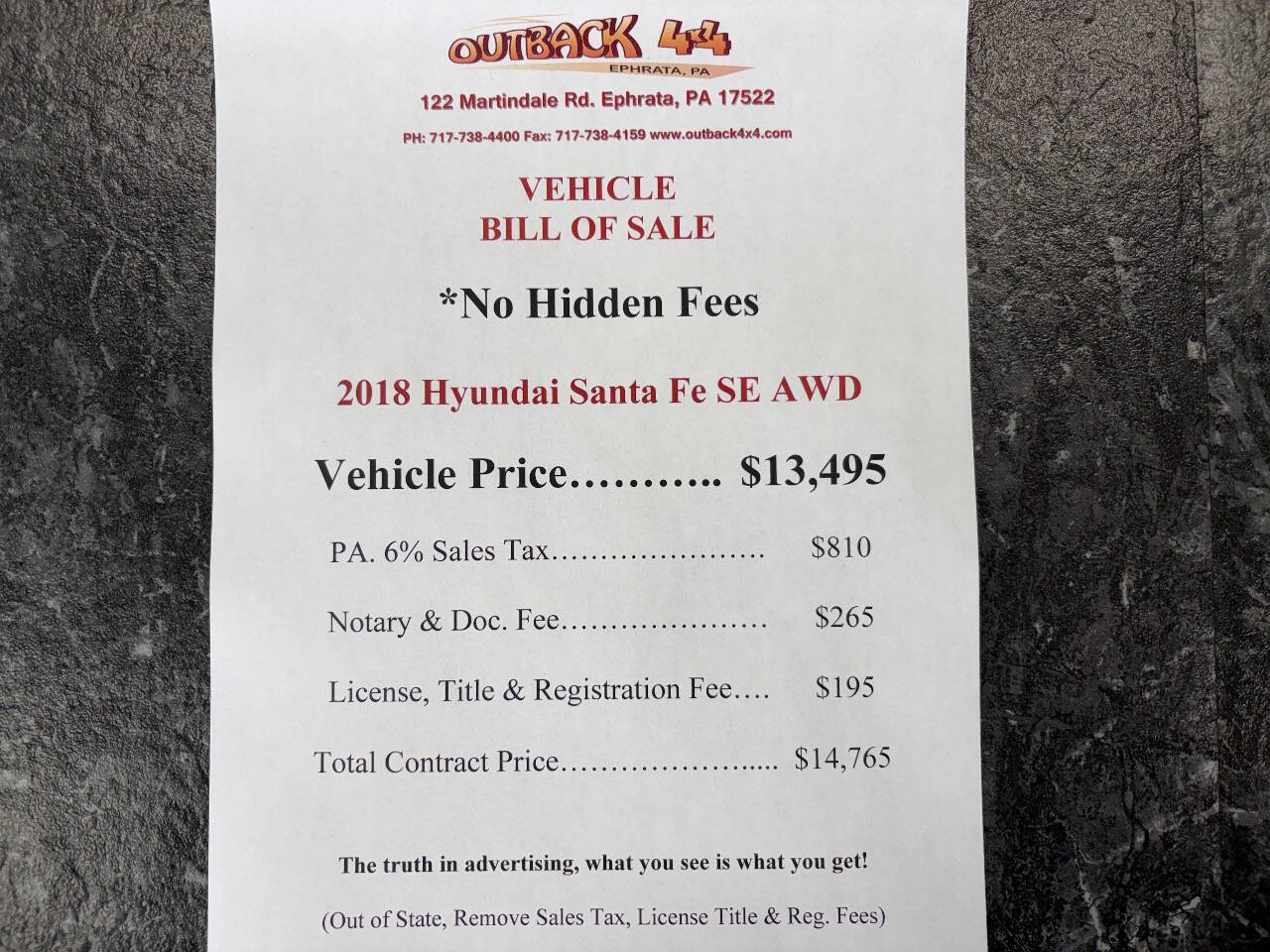 Used 2018 Hyundai Santa Fe SE w/ SE Premium Package 02 image 2