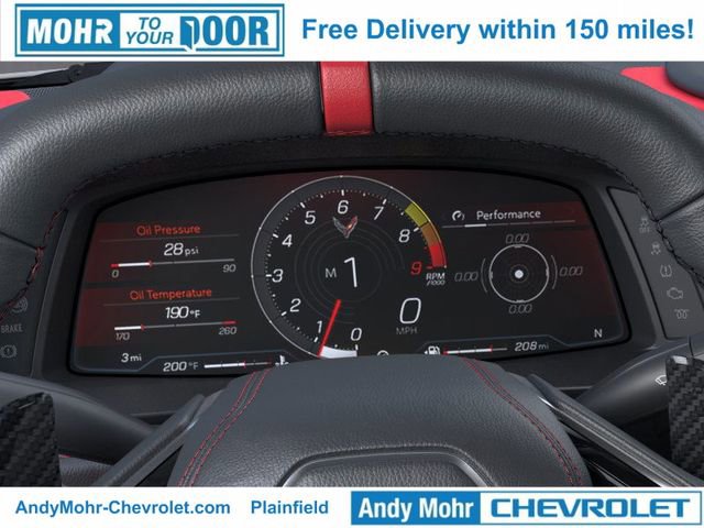 New 2025 Chevrolet Corvette Z06 w/ Stealth Interior Trim Package image 18