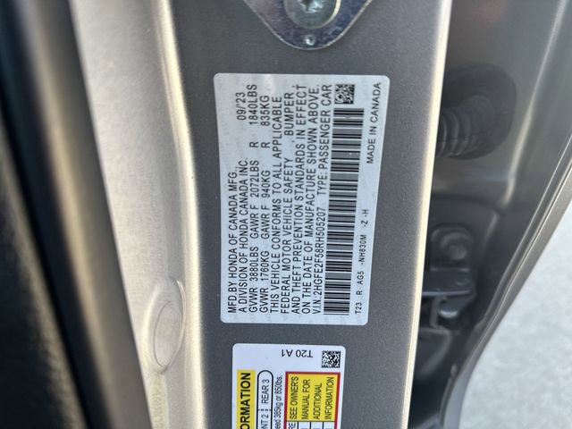 Used 2024 Honda Civic Sport image 35
