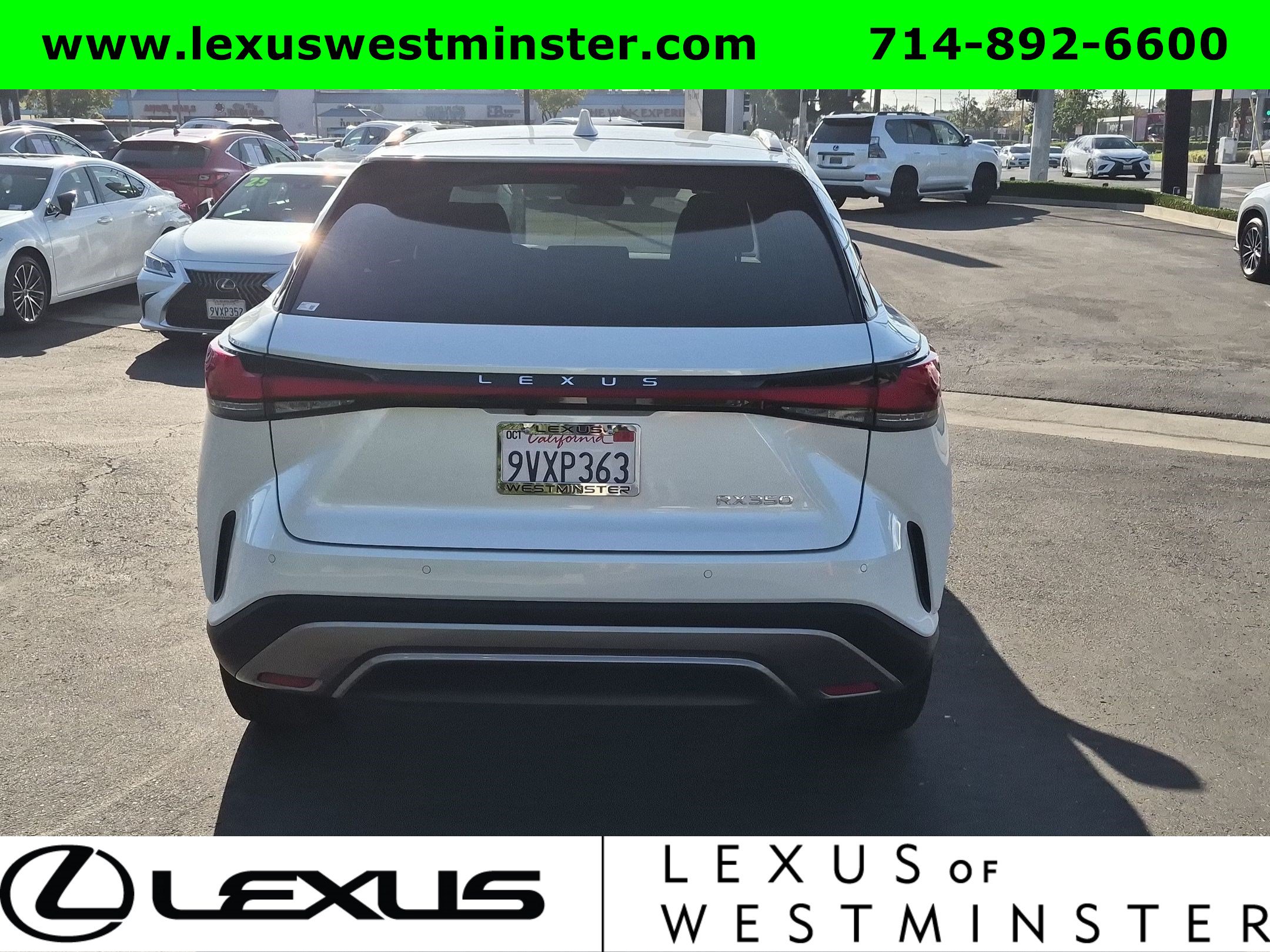 Certified 2025 Lexus RX 350 FWD w/ Technology Package image 10