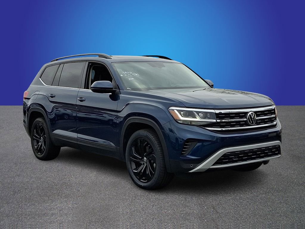 Used 2022 Volkswagen Atlas SE w/ Panoramic Sunroof Package image 3