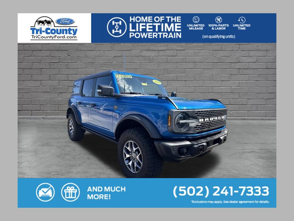 Used 2023 Ford Bronco Badlands AWD/4WD 360° Tour