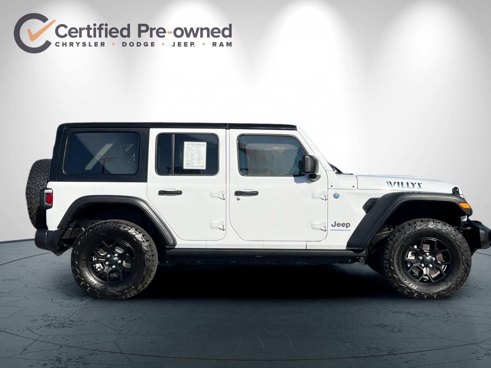 Certified 2025 Jeep Wrangler Unlimited Sport S 4xe image 3