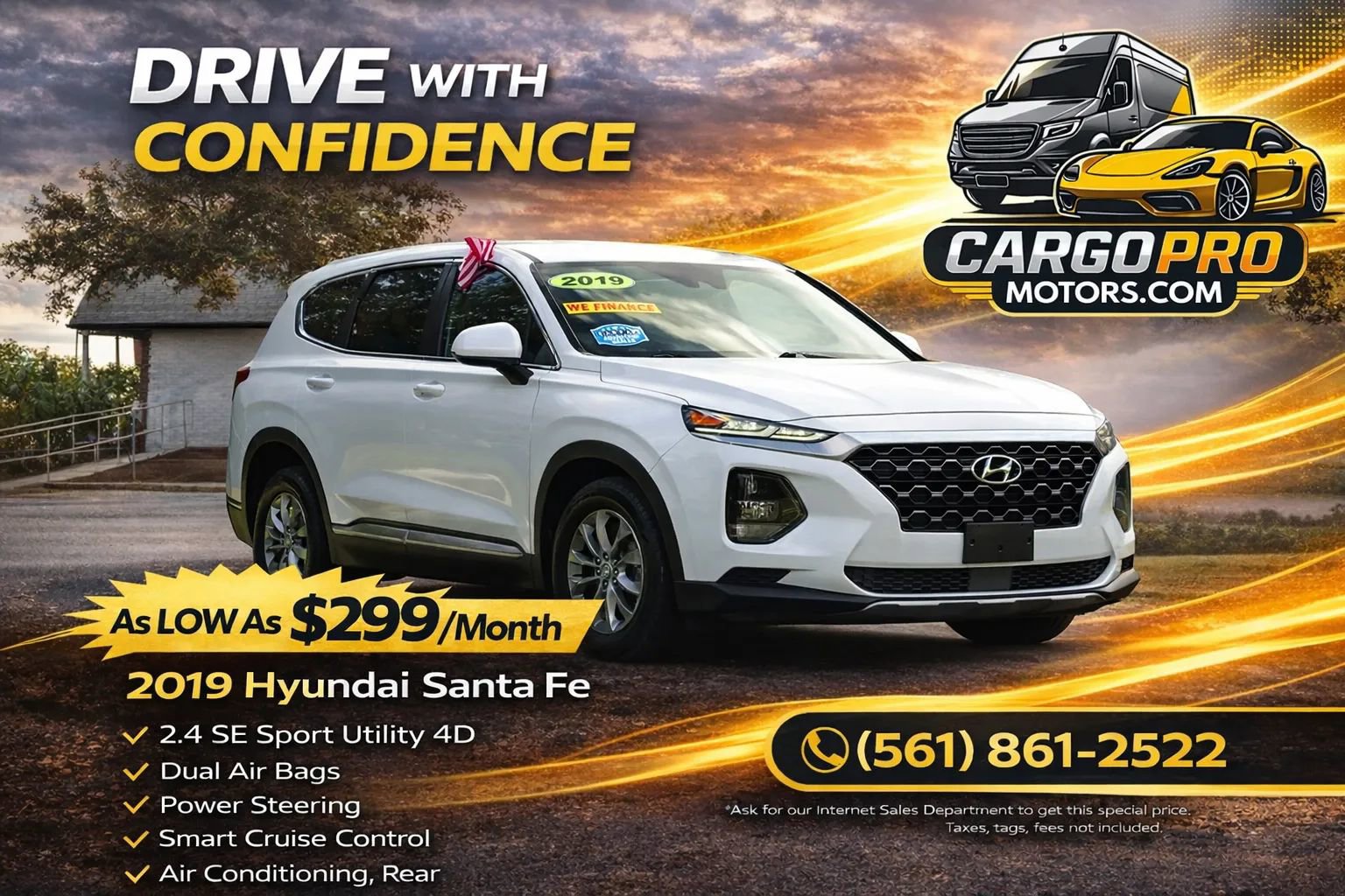 Used 2019 Hyundai Santa Fe SE