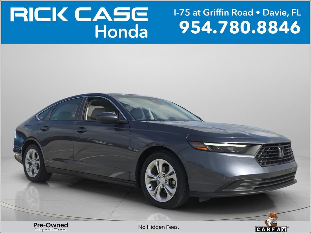 Certified 2024 Honda Accord LX