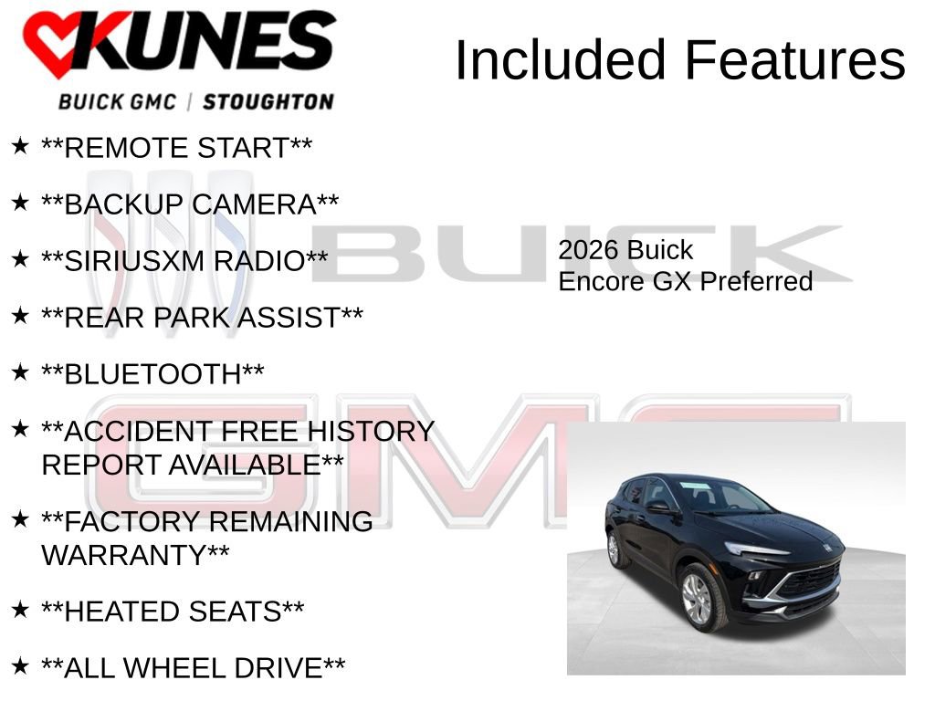 New 2026 Buick Encore GX Preferred w/ Comfort Package image 2