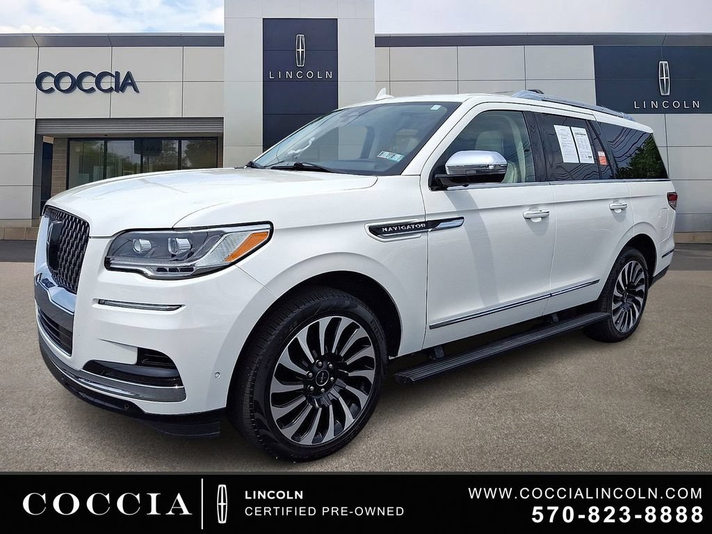 Certified 2022 Lincoln Navigator Black Label
