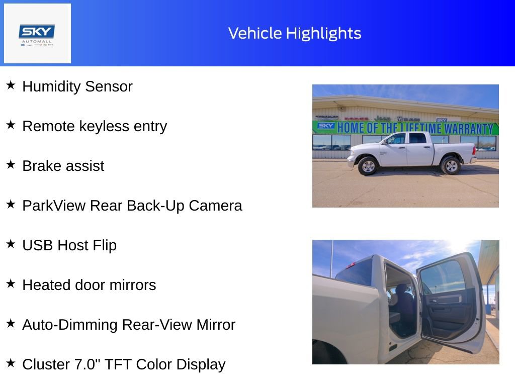 Used 2023 RAM 1500 Classic SLT w/ Electronics Group image 20