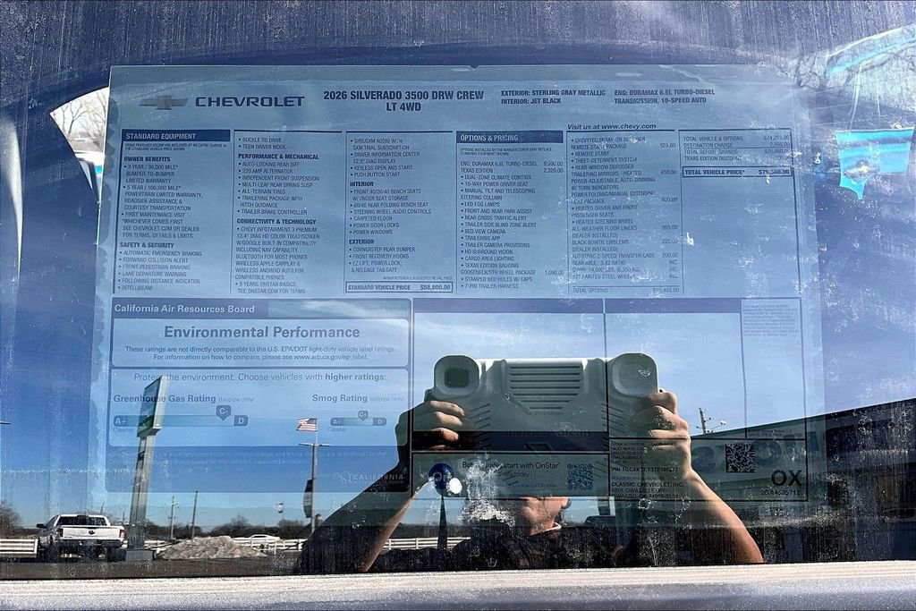 New 2026 Chevrolet Silverado 3500 LT w/ Texas Edition image 14