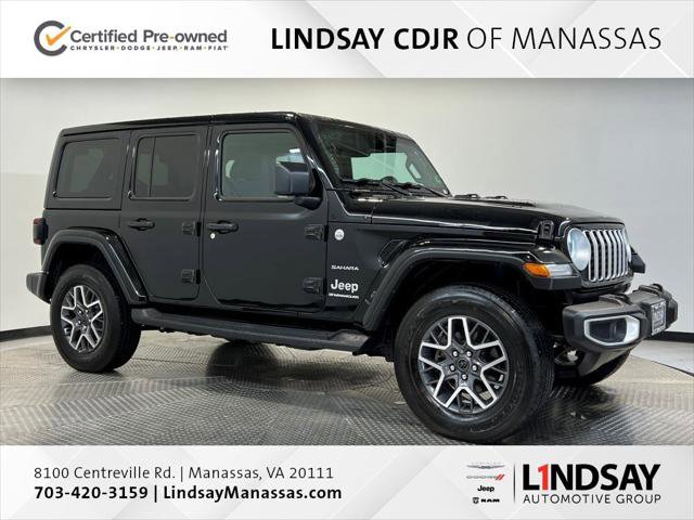 Certified 2024 Jeep Wrangler Sahara