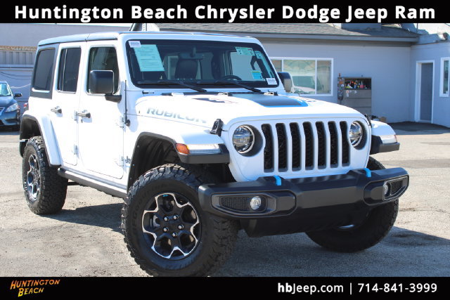 Used 2022 Jeep Wrangler Unlimited Rubicon 4xe AWD/4WD image 1