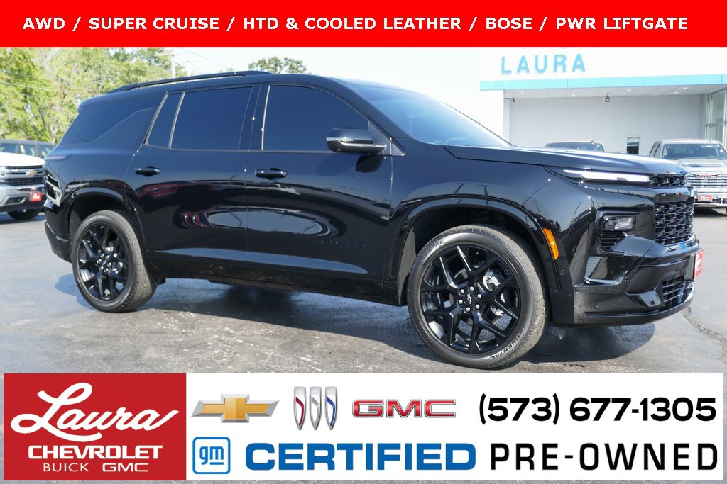 Certified 2025 Chevrolet Traverse RS