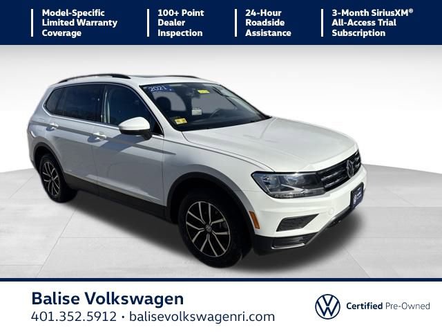 Certified 2021 Volkswagen Tiguan SE w/ Panoramic Sunroof Package