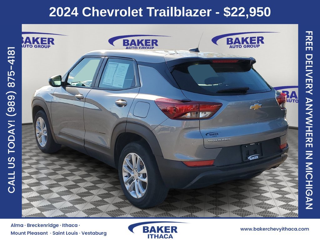 Certified 2024 Chevrolet TrailBlazer LS FWD image 3