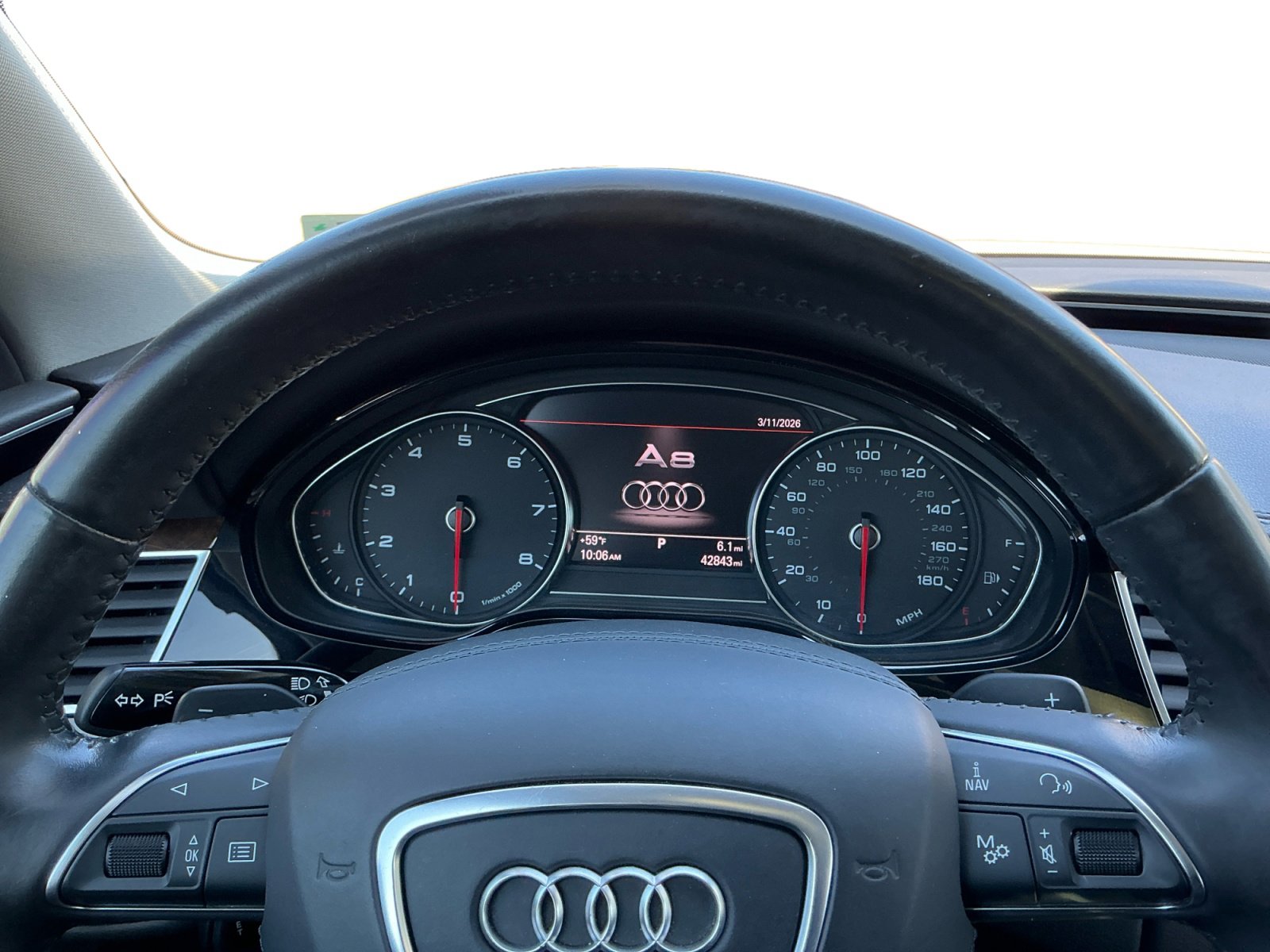 Used 2015 Audi A8 L 3.0T w/ Premium Package image 12