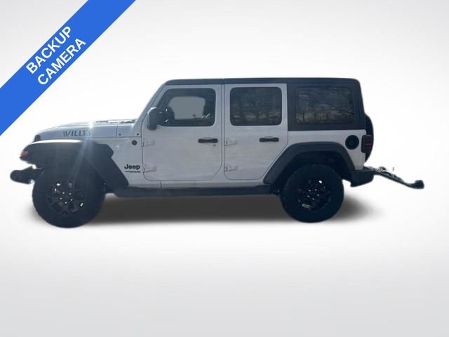 Used 2020 Jeep Wrangler Unlimited Willys image 7