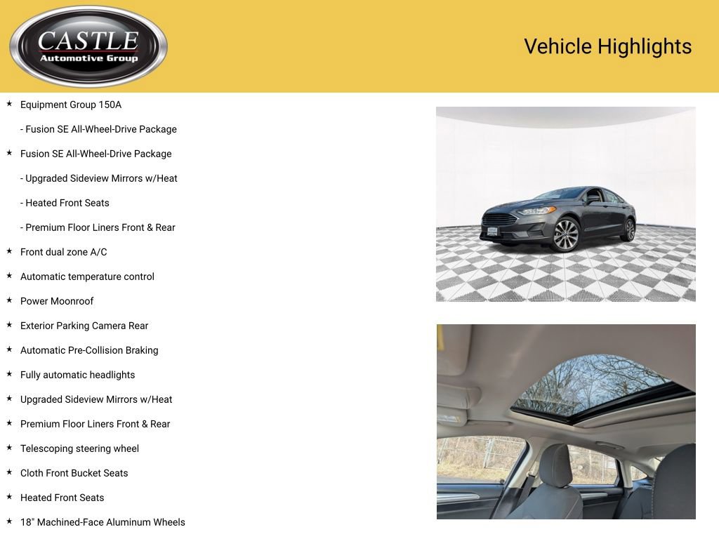 Used 2020 Ford Fusion SE image 4
