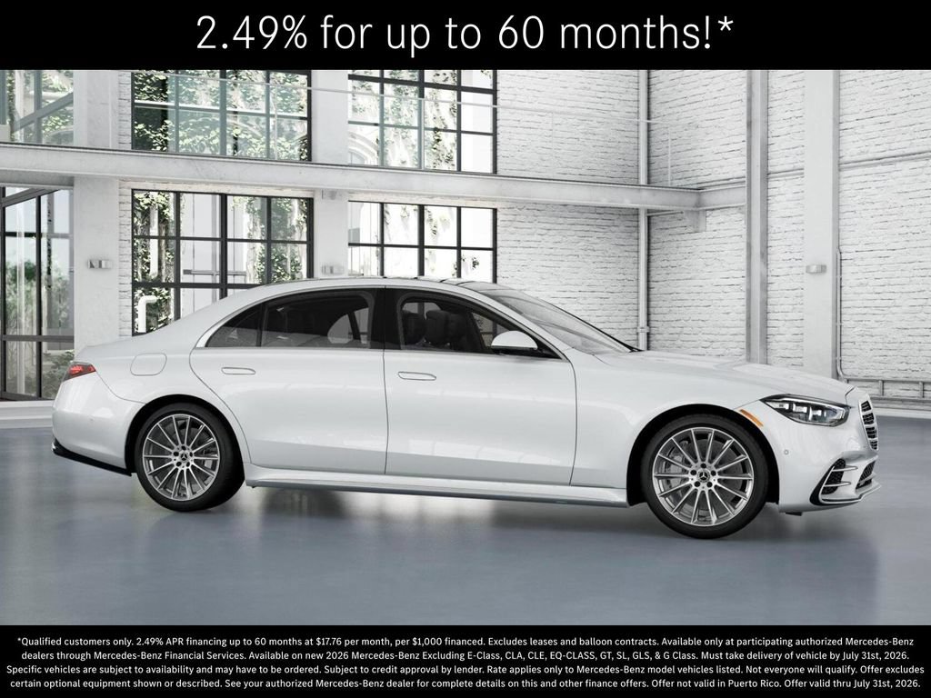 New 2026 Mercedes-Benz S 580 4MATIC Sedan image 14