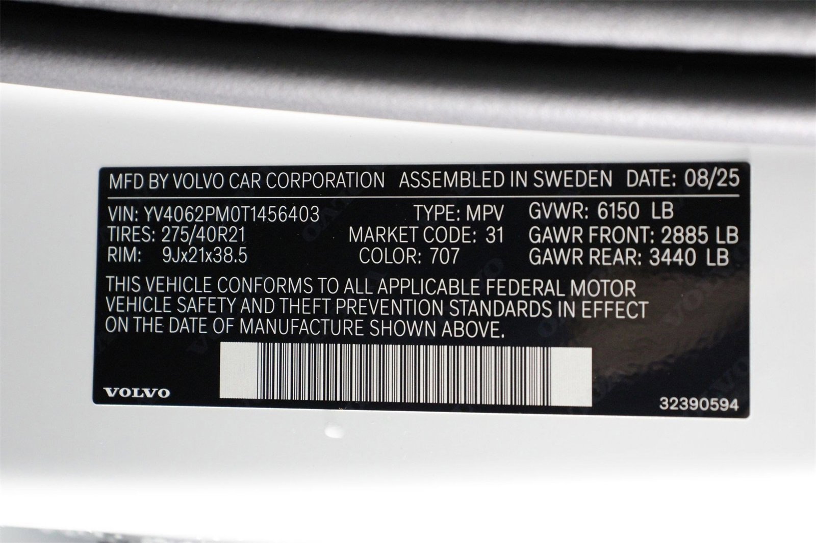 New 2026 Volvo XC90 B6 Ultra image 17