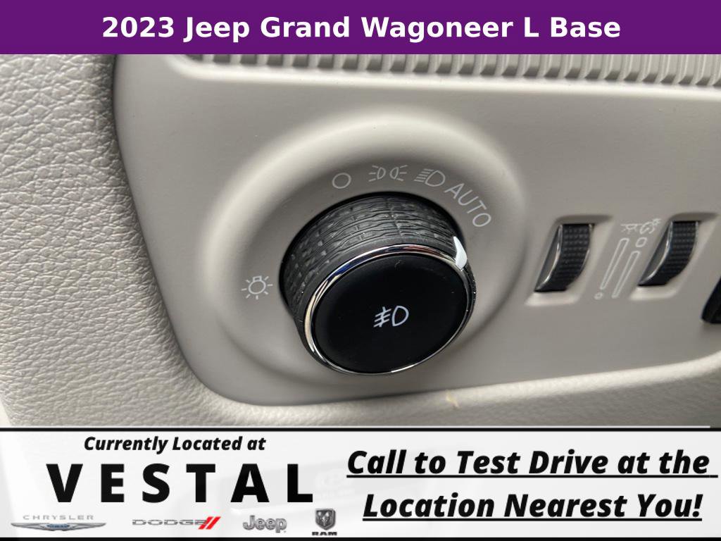 New 2023 Jeep Grand Wagoneer L 4WD image 23