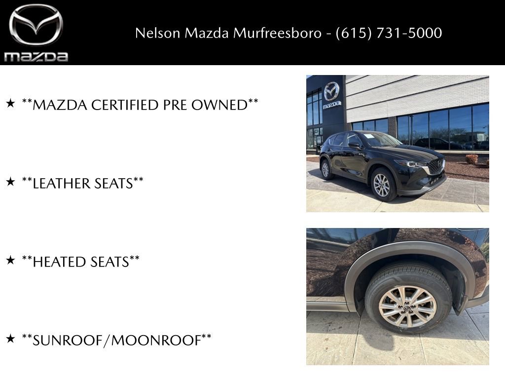 Certified 2023 MAZDA CX-5 AWD 2.5 S w/ Preferred Package image 34