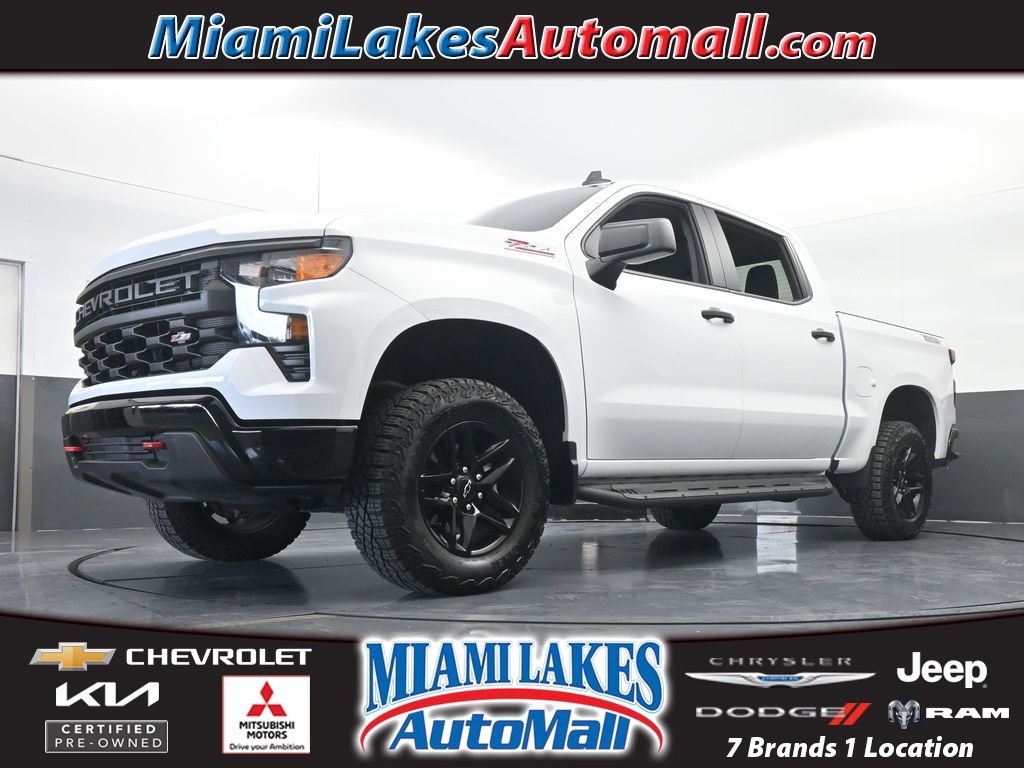 Used 2024 Chevrolet Silverado 1500 Custom Trail Boss AWD/4WD image 1
