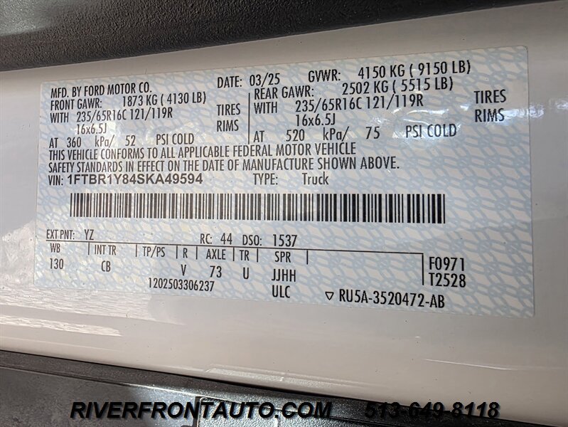 Used 2025 Ford Transit 250 Low Roof w/ Exterior Upgrade Package RWD image 17